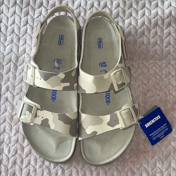 Birkenstock Milano Soft Footbed Desert Soil Gray & Taupe